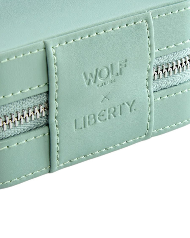 WOLF x Liberty Small Travel Zip Case - Sage