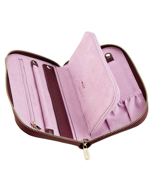 WOLF x Liberty Travel Portfolio - Burgundy