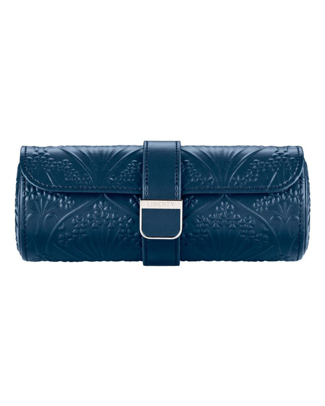 WOLF x Liberty Triple Watch Roll - Navy