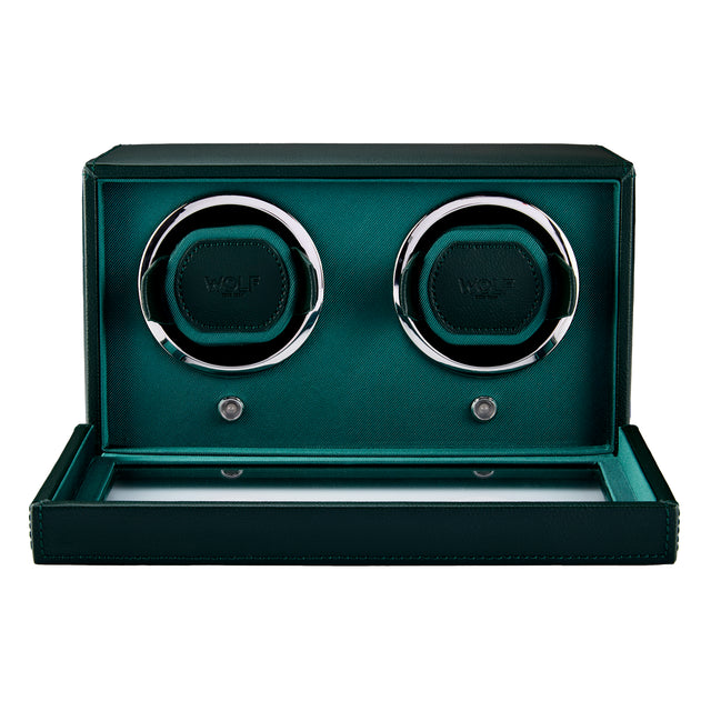 Cub Double Watch Winder with Cover