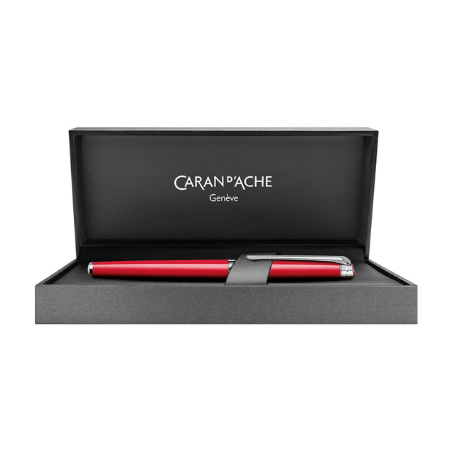 Leman Slim Scarlet Red Fountain Pen M