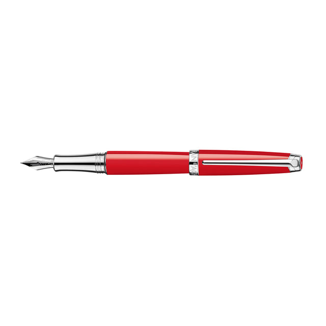 Leman Scarlet Red Fountain Pen M
