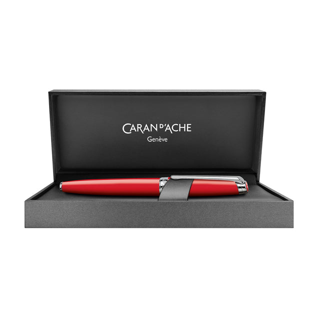 Leman Scarlet Red Fountain Pen M