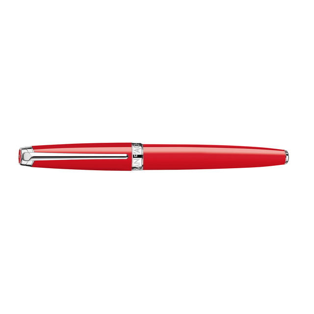 Leman Scarlet Red Fountain Pen M