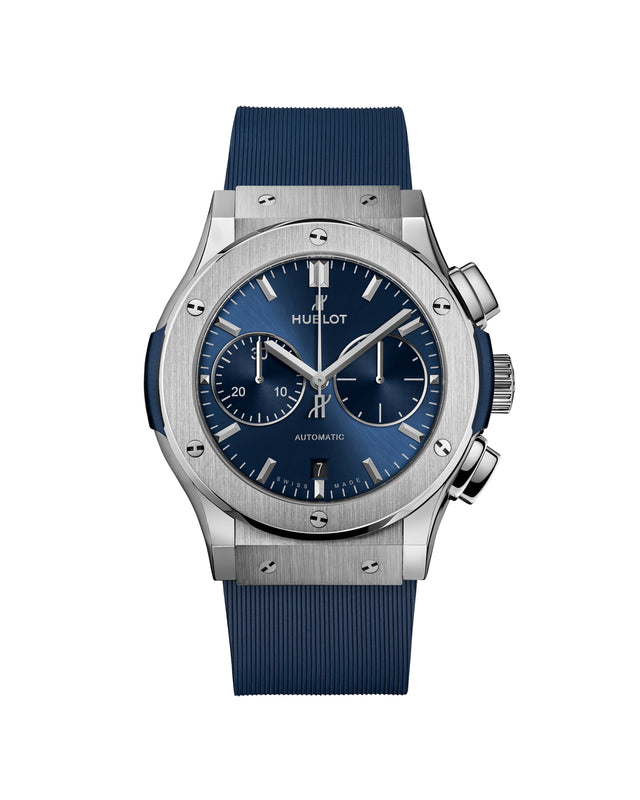 Classic Fusion Chronograph Titanium Blue