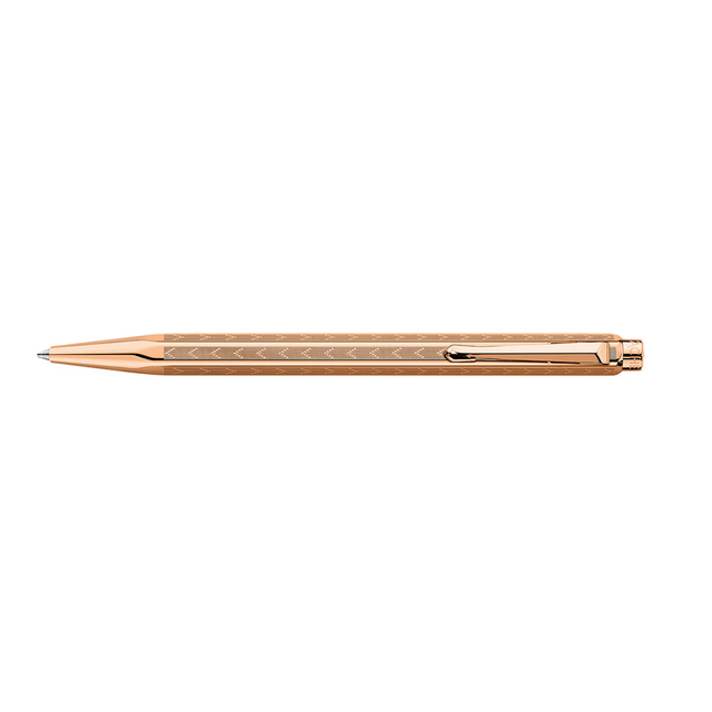 Ecridor Chevron Gilded Dore Rose Ballpoint Pen