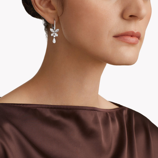 Butterfly Diamond Earrings