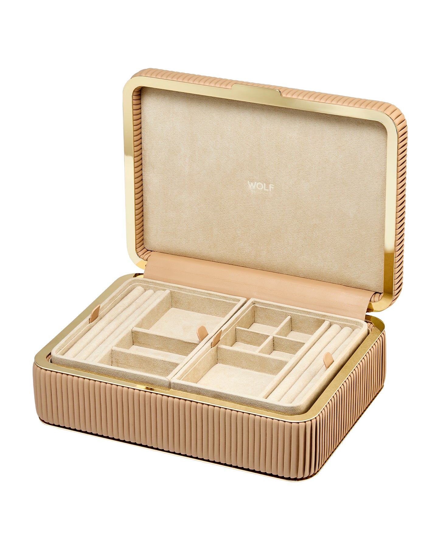 Bella Medium Jewellery Box Mocha | Kennedy