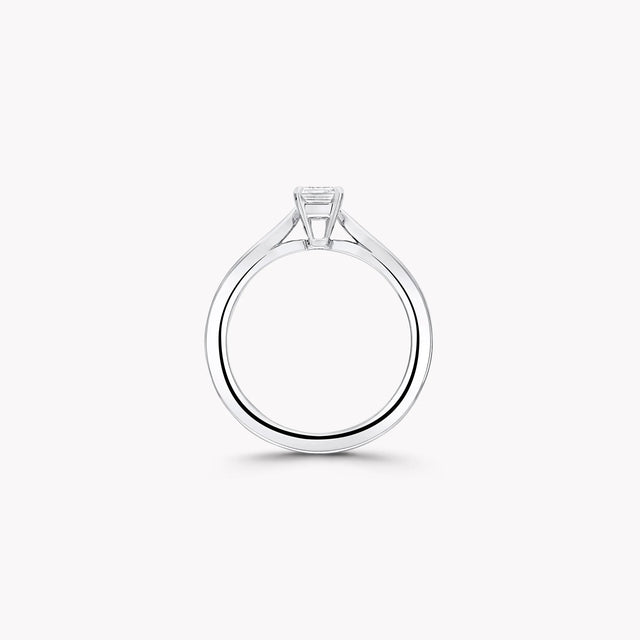 Paragon Emerald Cut Diamond Engagement Ring