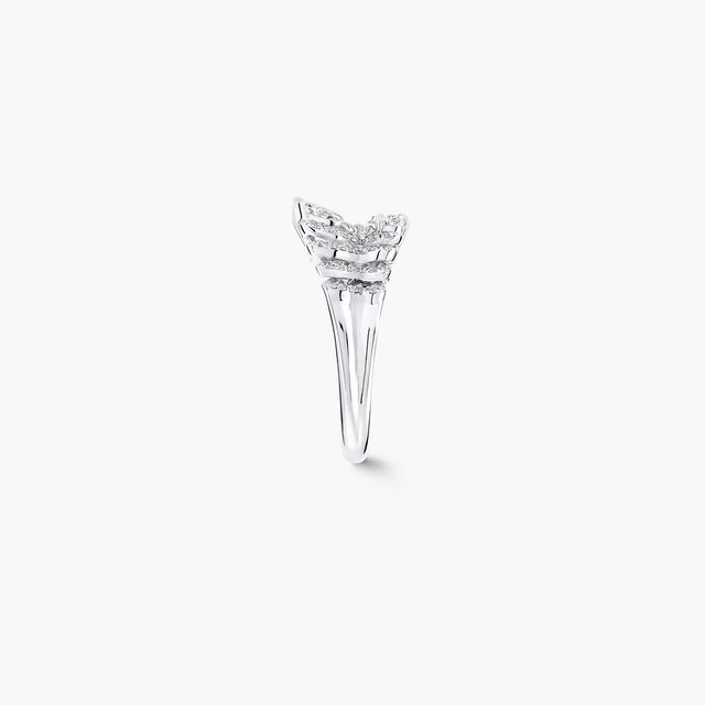 Butterfly Diamond Ring