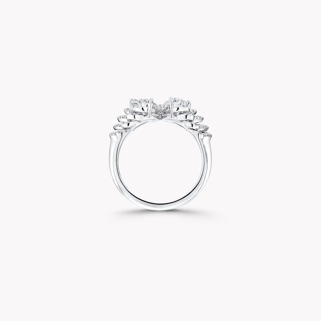 Butterfly Diamond Ring