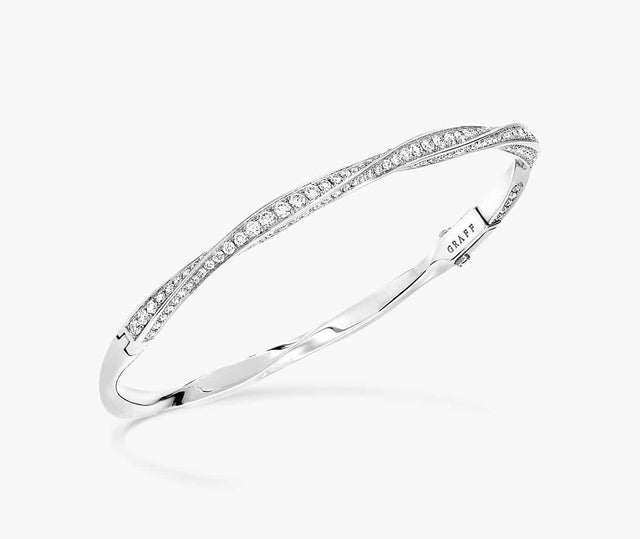 Graff Spiral Spiral Pave Diamond Bangle RGB351 XS Carousel 1