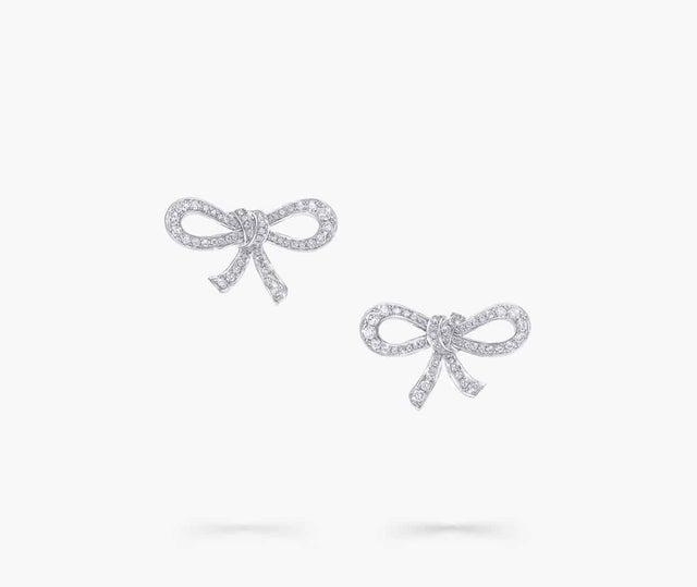 Graff Tildas Bow Tildas Bow Mini Diamond Stud Earrings RGE1662 Carousel 1