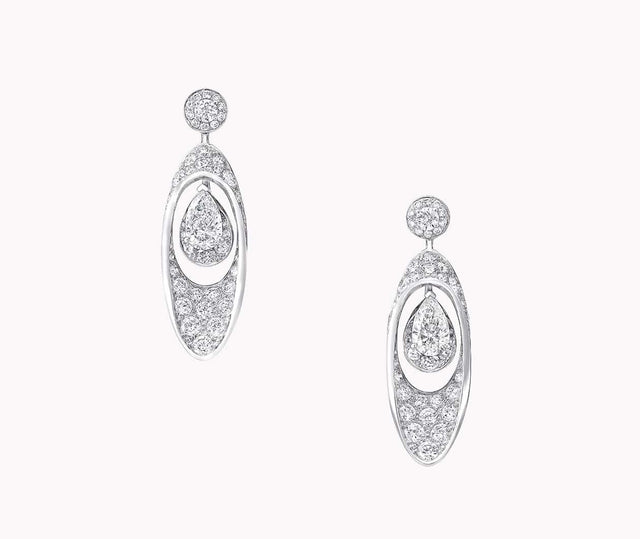 Graff Tribal Graff Gateway Pear Shape Diamond Earrings RGE1644 Carousel 1