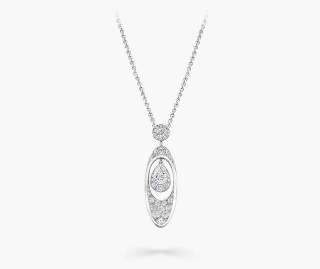 Graff Tribal Graff Gateway Pear Shape Diamond Pendant RGP756 Carousel 1