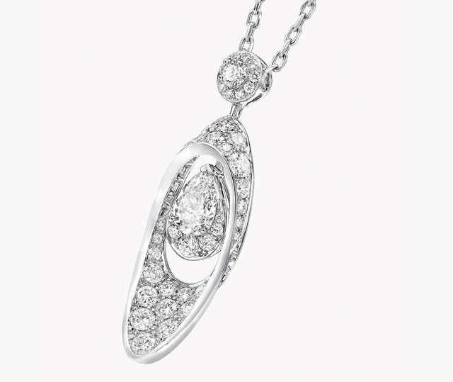 Graff Tribal Graff Gateway Pear Shape Diamond Pendant RGP756 Carousel 2