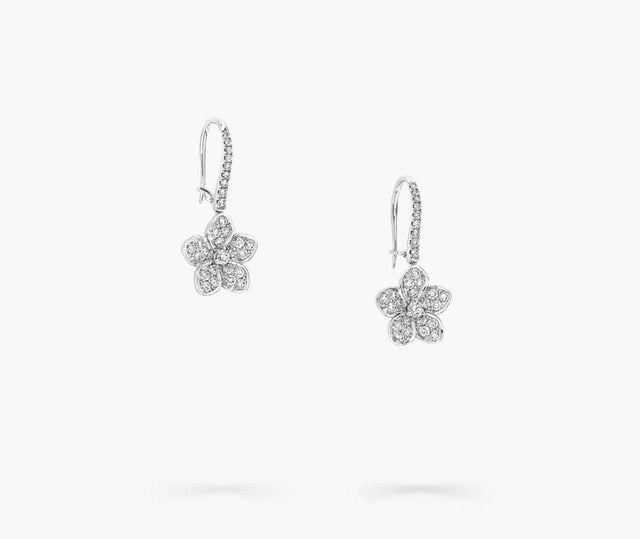 Graff Wild Flower Wild Flower Pave Diamond Earrings RGE1667 Carousel 2