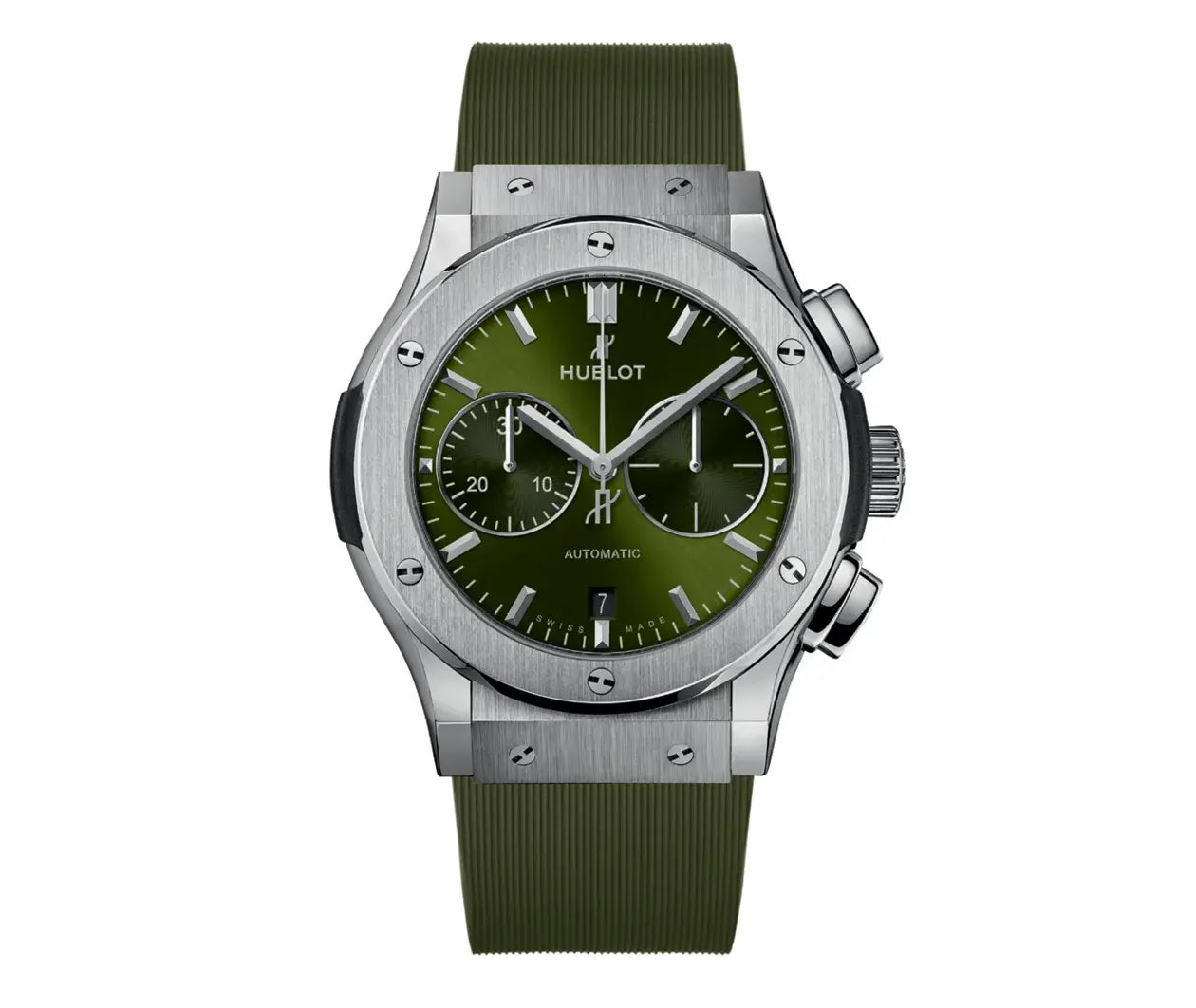 Classic Fusion Chronograph Titanium Green 45 mm Kennedy