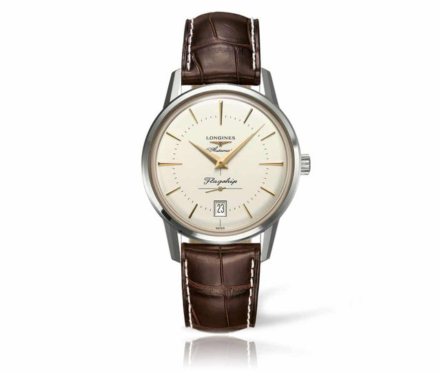 LONGINES HERITAGE CLASSIC HERITAGE CLASSIC L47954782 flatlay