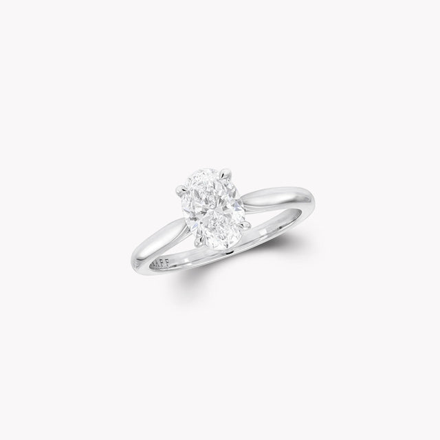 Paragon Oval Diamond Engagement Ring
