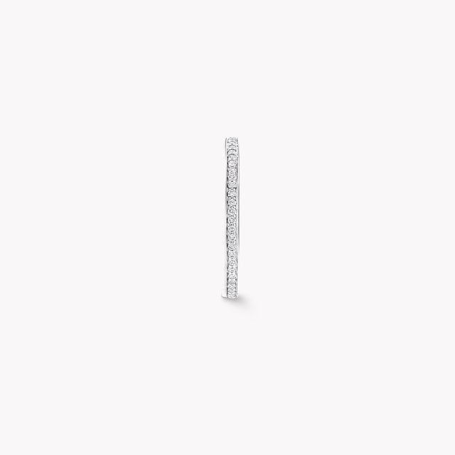 Round Diamond Wedding Band