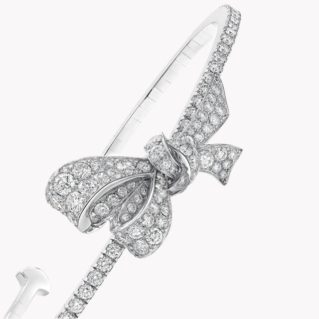Tilda’s Bow Diamond Bangle