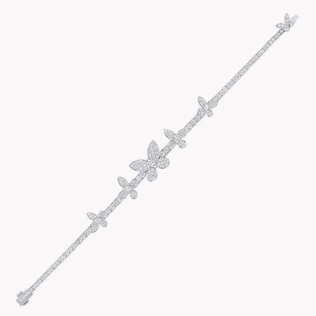 Pavé Butterfly Diamond Bracelet