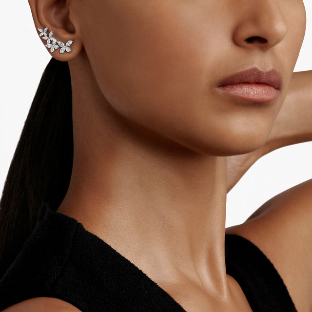 Classic Butterfly Petite Diamond Ear Climber