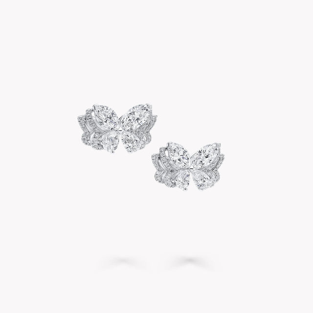 Butterfly Diamond Earrings