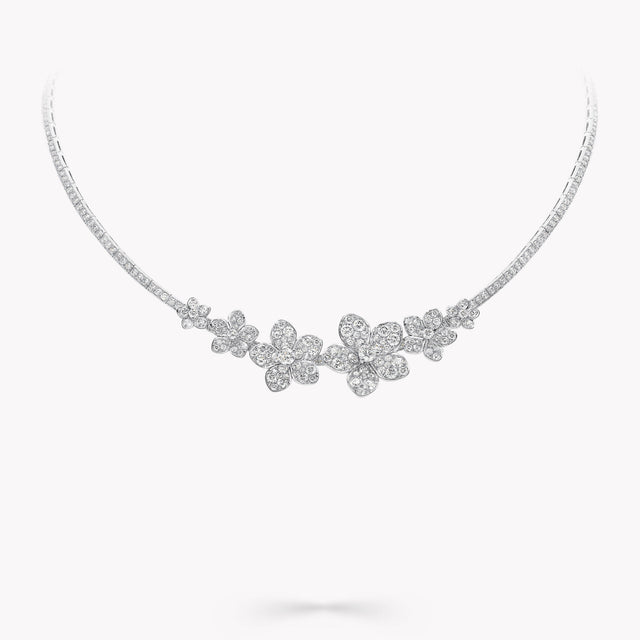 Wild Flower Diamond Necklace