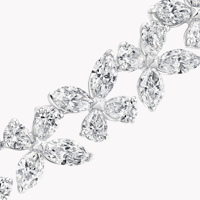 Classic Butterfly Diamond Necklace