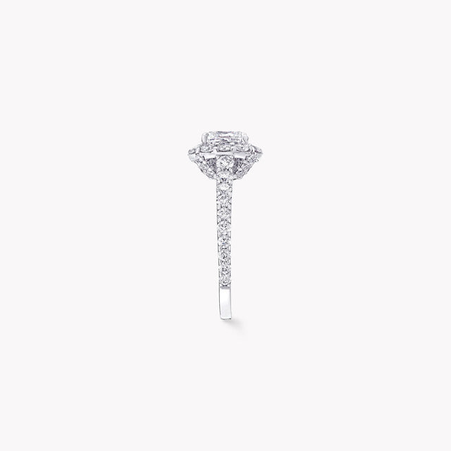 Icon Cushion Cut Diamond Engagement Ring