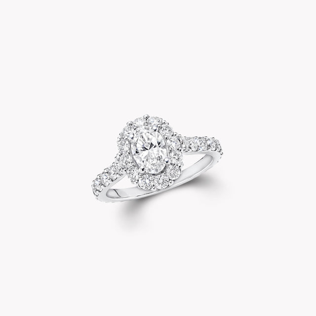 Icon Oval Diamond Engagement Ring