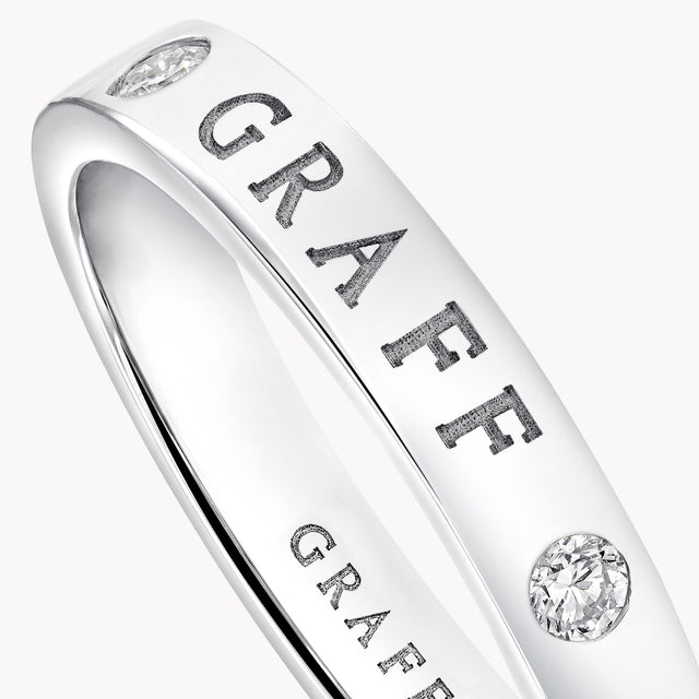 Graff Logo Diamond Band