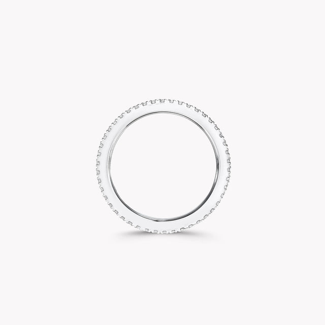 Laurence Graff Signature Diamond and White Gold Band