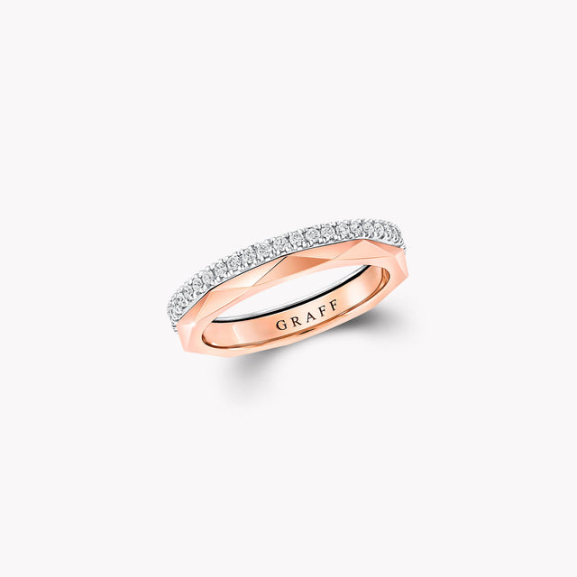 Laurence Graff Signature Diamond and Gold Band