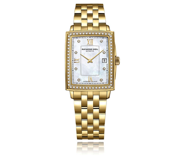 Raymond Weil Toccata Toccata Ladies 68 diamonds Gold Quartz Watch 5925 PS 00995 Carousel 1