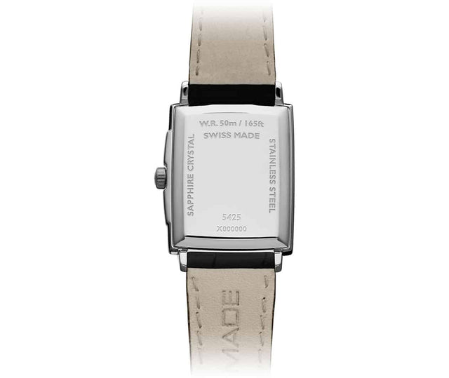 Raymond Weil Toccata Toccata Mens Classic Rectangular Stainless Steel Leather Watch 5425 STC 00300 Carousel 2