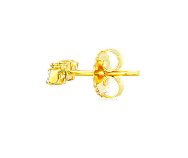 SuzanneKalan Fireworks 18K Yellow Gold Post Earrings BAE155 YG Carousel 3