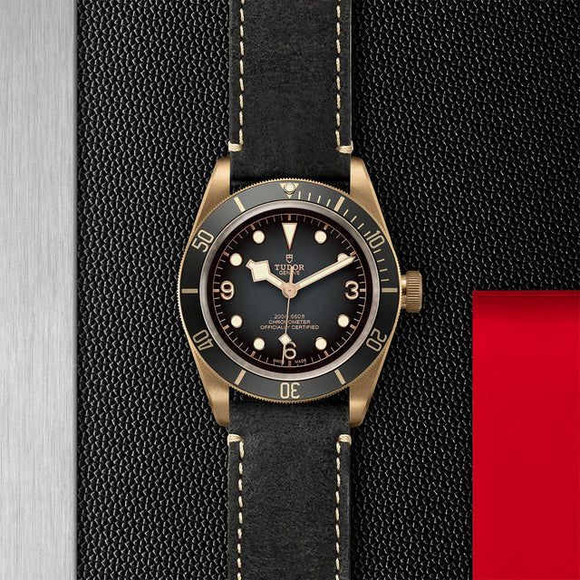 TUDOR Black Bay Bronze M79250BA 0001 Flatlay