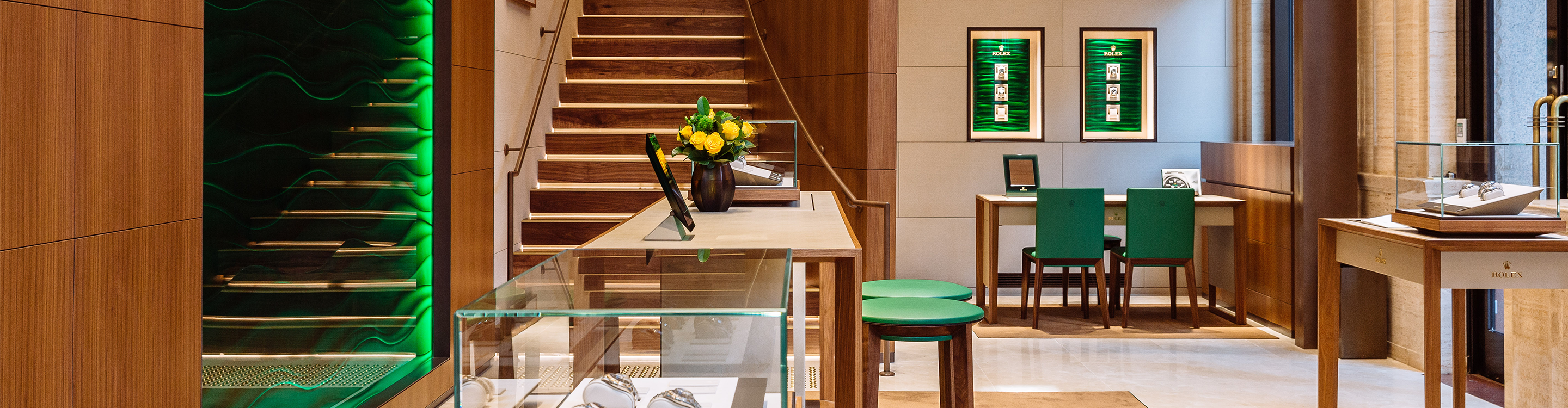 discover our luxury Rolex showroom - Kennedy