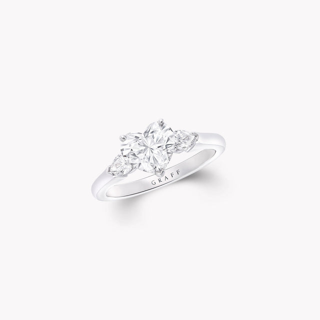 Promise Heart Shape Diamond Engagement Ring