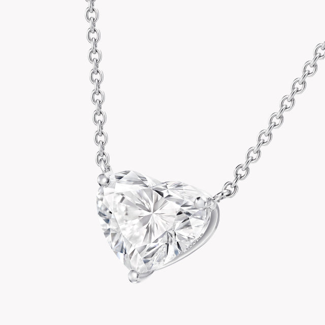 Heart Shape Diamond Pendant