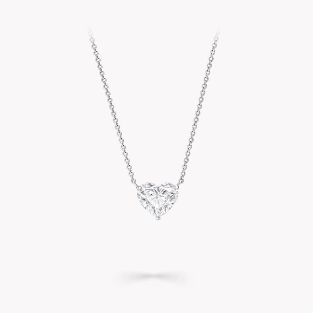 Heart Shape Diamond Pendant