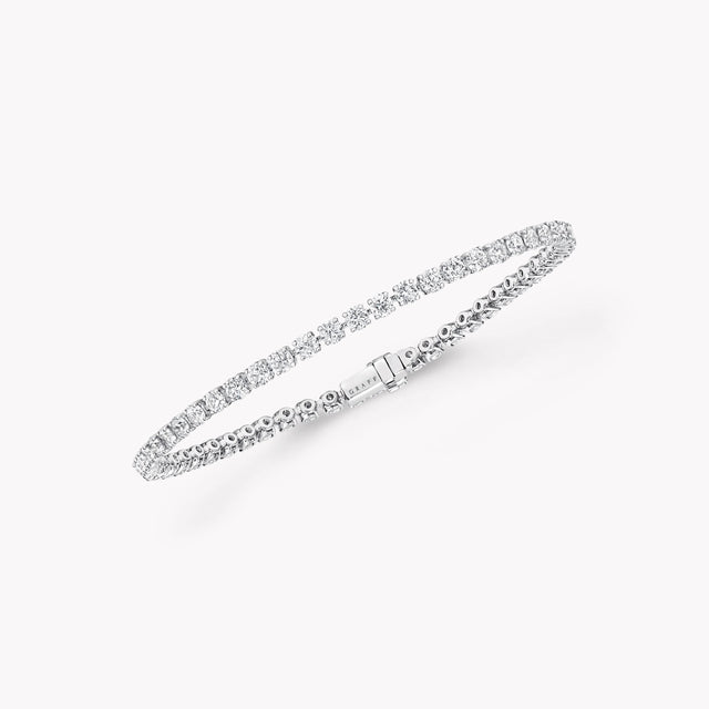 Round Diamond Slim Bracelet