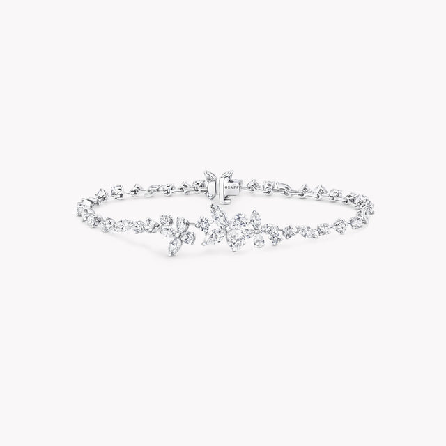 Classic Butterfly Diamond Bracelet
