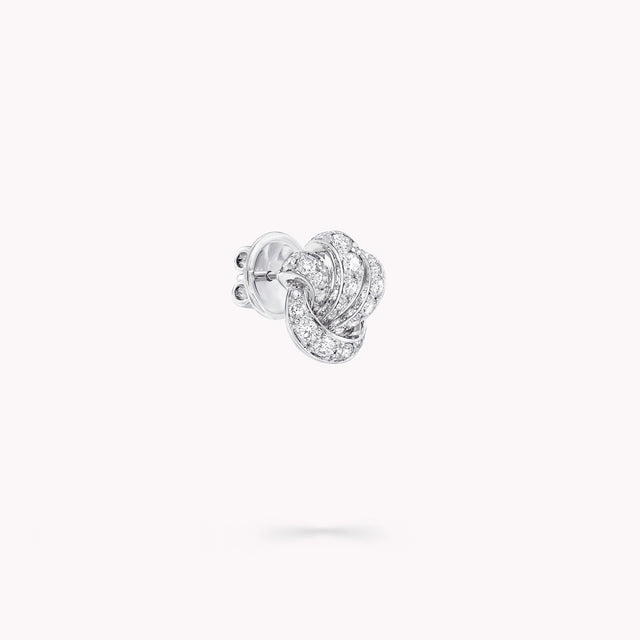 Tilda’s Bow Pavé Diamond Stud Earrings