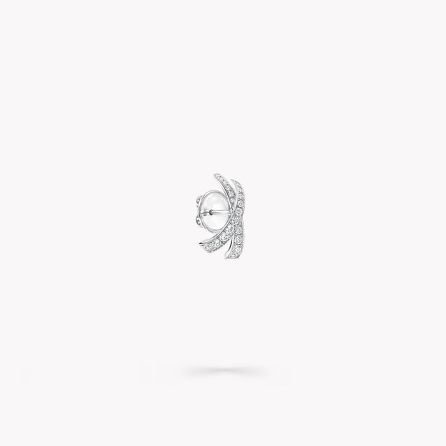 Kiss Pavé Diamond Stud Earrings