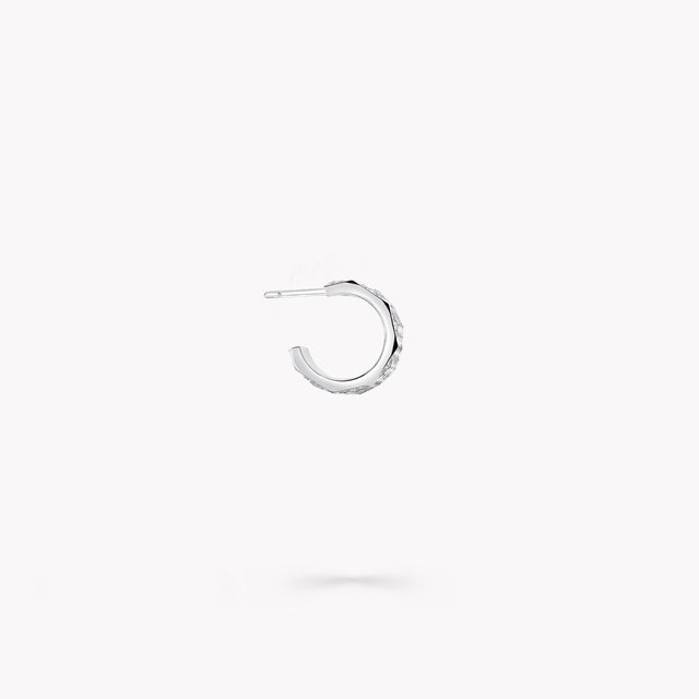 Laurence Graff Signature Triple Pavé Diamond Hoop Earrings