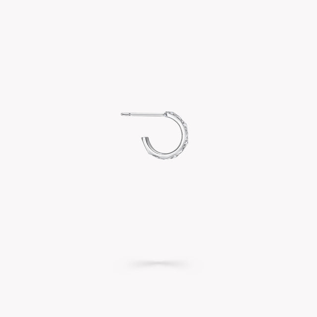 Laurence Graff Signature Pavé Diamond Hoop Earrings
